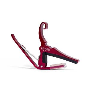 Kyser KG6RA RED Quick Change Capo アコースティック用カポ｜楽器の総合デパート オクムラ楽器