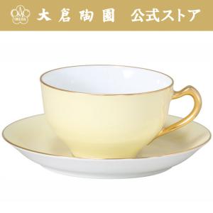 大倉陶園 【大倉陶園直営店】 ゴールドライン カップ＆ソーサー 日本製