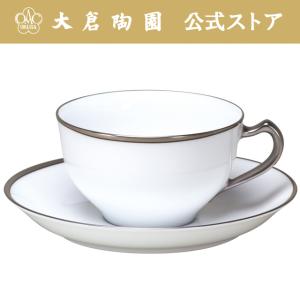 大倉陶園 【大倉陶園直営店】 ゴールドライン カップ＆ソーサー 日本製