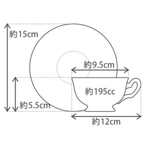 【大倉陶園直営店】 【手描き】呉須正倉院 カッ...の詳細画像3