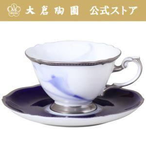 大倉陶園 日本製 The Okura ホワイトローズ カップ＆ソーサー 70C/E089