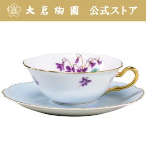 大倉陶園 【大倉陶園直営店】 The Okura 花鳥苑 カップ＆ソーサー 日本