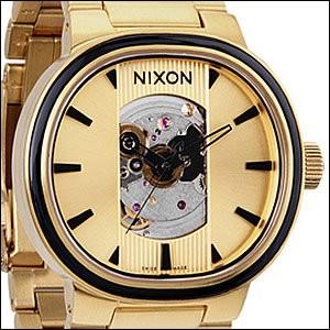 NIXON ニクソン 腕時計 A089-510 ユニセックス CAPITAL AUTOMATIC キャピタルオートマティック 自動巻き｜okurimonoya1