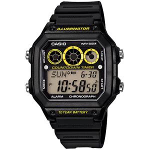 【箱なし】【メール便選択で送料無料】CASIO カシオ 腕時計 海外モデル AE-1300WH-1AV メンズ クオーツ