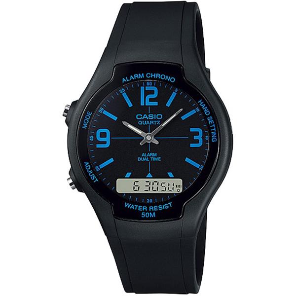【並行輸入品】【BOX無し】CASIO カシオ 腕時計 海外モデル  AW-90H-2B メンズ レ...