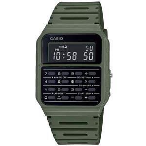 【箱なし】【メール便選択で送料無料】CASIO カシオ 腕時計 海外モデル CA-53WF-3B メンズ レディース DATA BANK データバンク チープカシオ クオーツ｜okurimonoya1