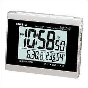 【正規品】CASIO カシオ クロック DQD-710J-8JF 置時計 wave ceptor 電...