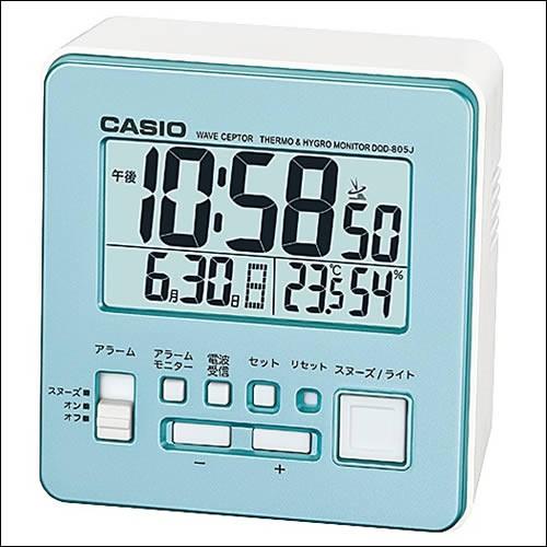 【正規品】CASIO カシオ クロック DQD-805J-2JF 置時計 デジタル 電波時計 WAV...