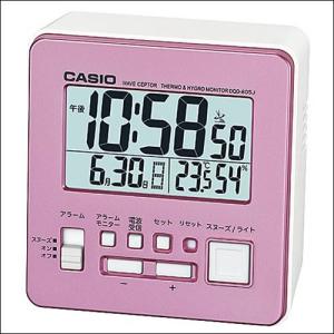 【正規品】CASIO カシオ クロック DQD-805J-4JF 置時計 デジタル 電波時計 WAVE CEPTOR ウェーブセプター｜okurimonoya1