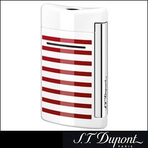 S.T.Dupont エステーデュポン 喫煙具 DU-010108 ライター Mini Jet ミニジェット ホワイト/レッド｜okurimonoya1