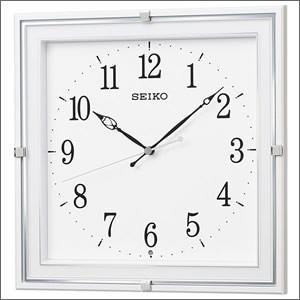 SEIKO セイコー クロック KX232W 掛時計 スタンダード 電波時計