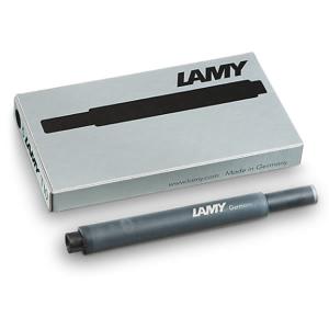 【メール便送料無料/代引不可】LAMY ラミー 筆記具 消耗品LT10BK インク カートリッジ（5本入）<br>※ラッピング不可｜okurimonoya1