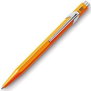 【メール便選択で送料無料】CARAN d'ACHE カランダッシュ 筆記具 0849-530 ボールペン POPLINE ポップライン 蛍光 オレンジ