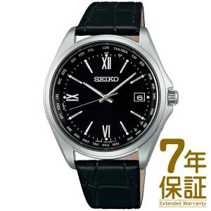 SEIKO 腕時計 SBTM297 メンズ ソーラー 電波 チタン レザー SEIKO SELECTION 限定時計ケースおまけ特典付 セイコーセレクション