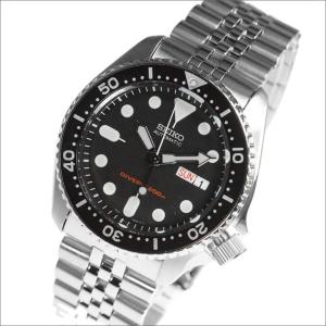海外SEIKO 海外セイコー 腕時計 SKX007K2 メンズ オートマチック 自動巻き シルバー/ブラック
