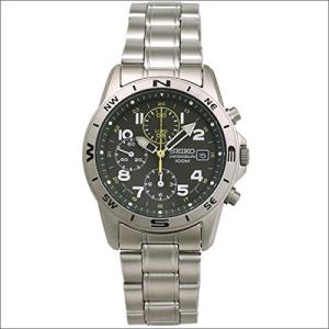 【正規品】海外SEIKO 海外セイコー 腕時計 SND377P1 メンズ クロノグラフ シルバー/グ...