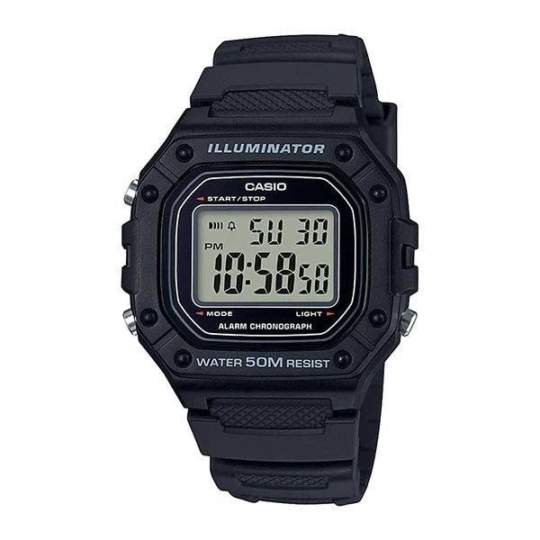 【箱なし】【メール便選択で送料無料】CASIO カシオ 腕時計 海外モデル W-218H-1A ST...