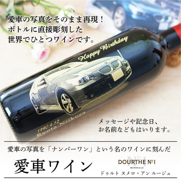 愛車の写真をそのまま再現！愛車ワイン：ヌメロ・アン ルージュ 750mL