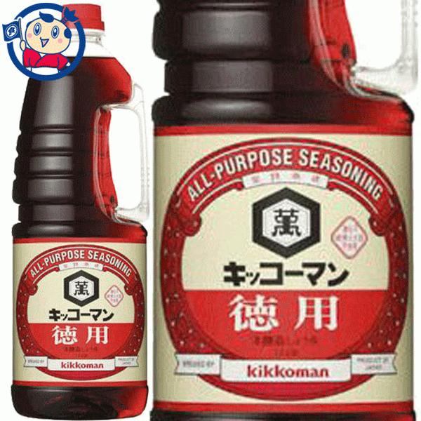 キッコーマン 徳用醤油ペット 1800ml×6本入×1ケース