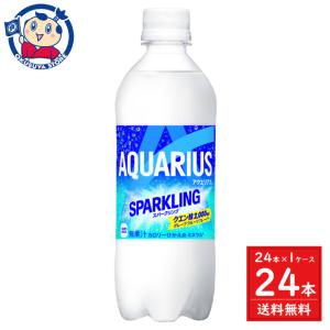 コカコーラ アクエリアス スパークリング 490ml×24本入×1ケース 発売日：2024年5月20日｜okusuya