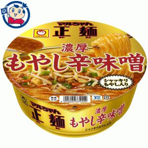 カップ麺 東洋水産 マルちゃん正麺 カップ 濃厚もやし辛味噌 164g×12個入×2ケース 発売日：2021年12月27日