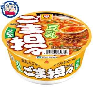 カップ麺 東洋水産マルちゃん 豆乳ごま担々うどん 104g ×12個入×1ケース 発売日：2022年10月10日