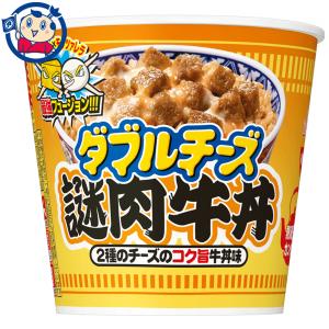 カップライス 日清 カップヌードル 謎肉ダブルチーズ牛丼 119g×6個入×2ケース 発売日：2022年10月17日
