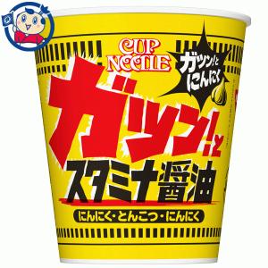 送料無料 カップ麺 日清 カップヌードル スタミナ醤油 ビッグ 105g×12個入×2ケース 発売日：2022年4月18日