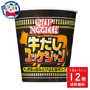 日清 カップヌードル 牛だしユッケジャン ビッグ 103g×12個入×1ケース 発売日：2024年3...