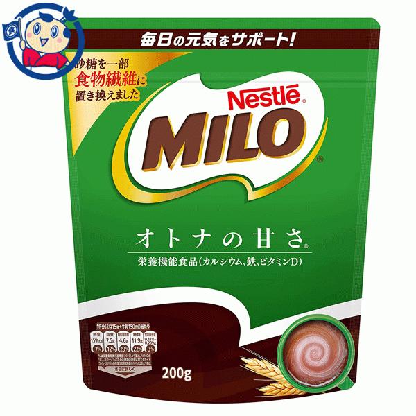 ネスレ日本 ミロ オトナの甘さ 200g×12個入×1ケース