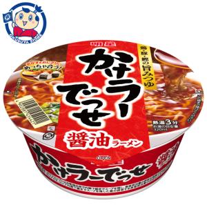 明星 かけラーでっせ 醤油ラーメン 71g×12個入×1ケース 発売日：2023年8月28日｜okusuya