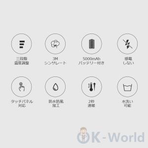 電熱グローブ 電熱手袋 バイク 日本製ヒーター...の詳細画像1