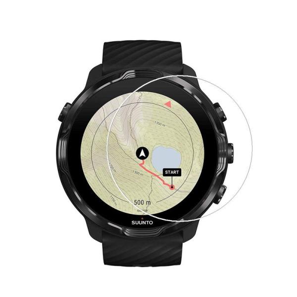 Zshion SUUNTO 7 SUUNTO7 ガラスフィルム 強化ガラス 液晶保護フィルム 高透過...