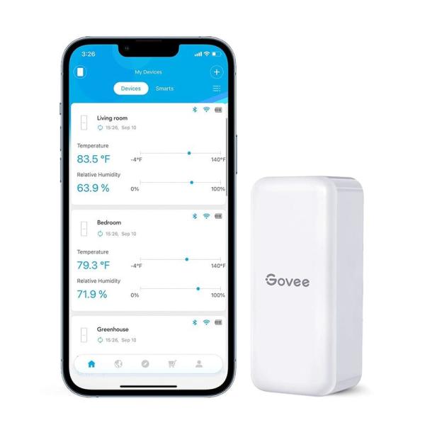 Govee Bluetooth 温湿度計 温度計 湿度計 デジタル ワイヤレス 高精度 乾燥対策 ア...