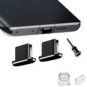 VIWIEU USB Type C キャップ コネクタ防塵保護カバー、 携帯タイプc ポート充電穴端子防塵プラグ 精密アルミ製で が 超耐久｜olc-store