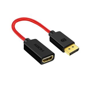 ANNNWZZD DisplayPort HDMI 変換、DP HDMI 変換、 ディスプレイポート HDMI 変換 オス-メス テレビ、モ｜olc-store