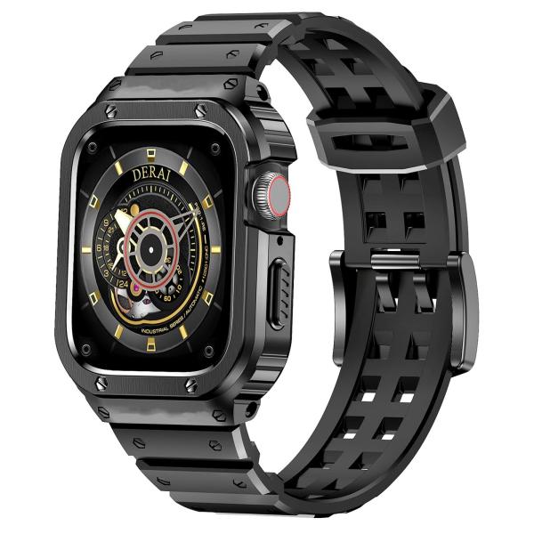MioHHRは、バンパーケース付きのApple Watch Band 45 mmと互換性があり、iW...