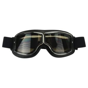 RETRO AVIATOR スペシャルムース ガンメタル フランス製ゴーグル 