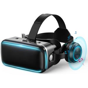 2023新モデル VRゴーグルTNICE VRヘッドセット スマホ用 ピントや目幅調整可 1080PHD 非球面光学レンズ メガネ対応 ブル｜olc-store