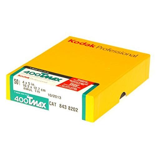 Kodak 白黒フィルム プロフェッショナル用 T-MAX400 4X5(50枚入り) 843820...