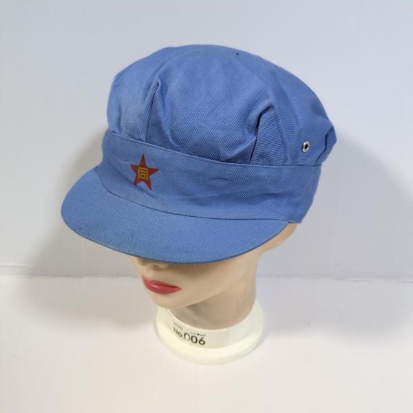 80s 90s ビンテージ◎(^w^)b 同 ドウ 帽子 ワーク キャップ 作業 仕事 ロゴ 中国 ...