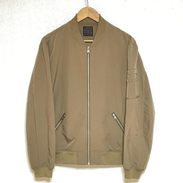 (^w^)b SENSE OF PLACE センスオブプレイス MA-1 ジップアップジャケット ブ...