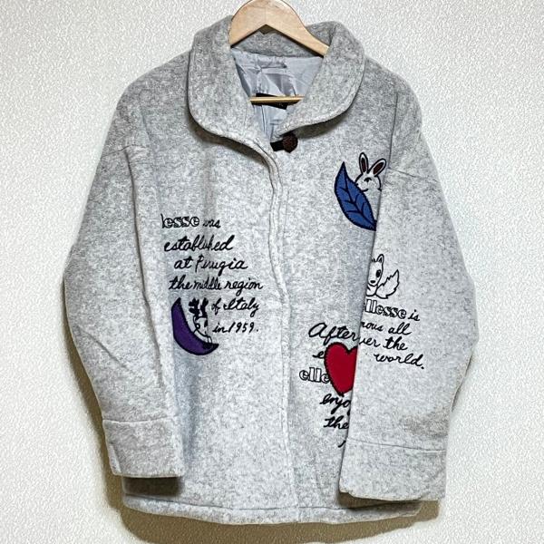 (^w^)b 80s90sヴィンテージ ellesse エレッセ フリースジャケット 長袖 アウター...