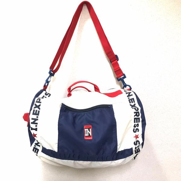 (^w^)b I.N.EXPRESS アイエヌエクスプレス ボストンバック 80s 90s ヴィンテ...