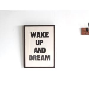 A TWO PIPE PROBLEM LETTERPRESS  WAKE UP AND DREAM Lサイズ 再入荷｜old