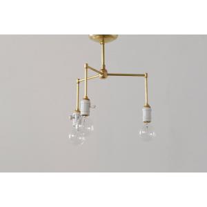 ACME FURNITURE アクメファニチャー　SOLID BRASS LAMP 3ARM Por...
