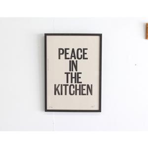 A TWO PIPE PROBLEM LETTERPRESS  PEACE IN THE KITCH...