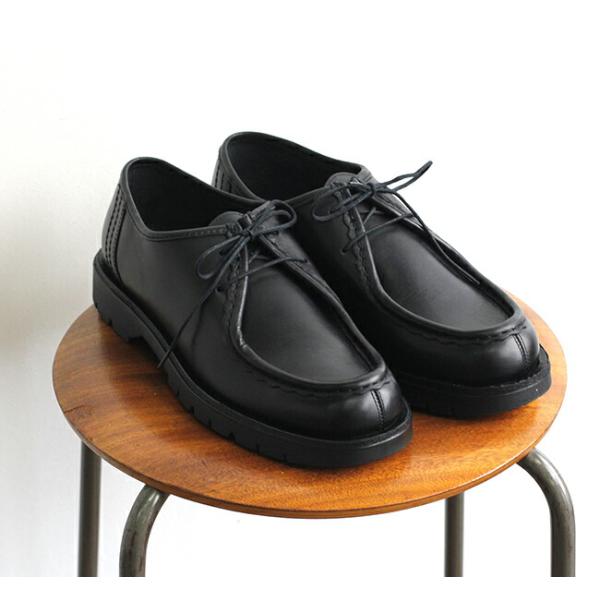 KLEMAN クレマン PADROR (PADRE) パドラー　チロリアンシューズ BLACK