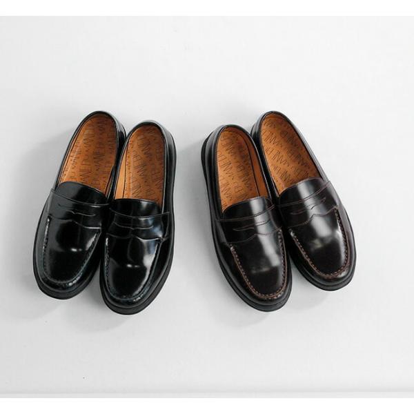 MANEBU マネブ VOVO FACE SKIN ローファー ユニセックス