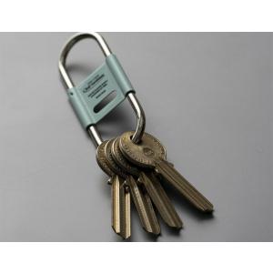 CANDY DESIGN&amp;WORKS / Delta デルタ ミントグレー/ブラック　キーリング